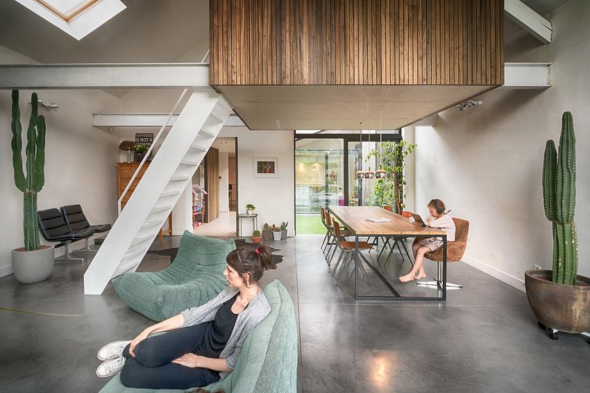 Totaalrenovatie patiowoning Merelbeke