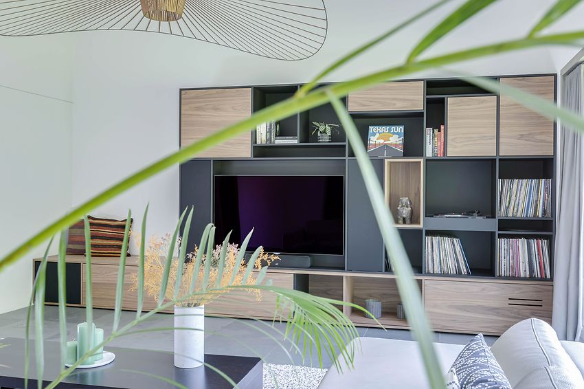Wandmeubel met zitbank Merelbeke
